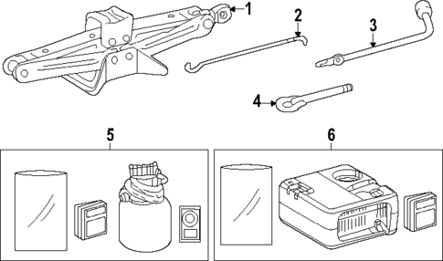 Jack & Components for 2025 Toyota GR Corolla #0