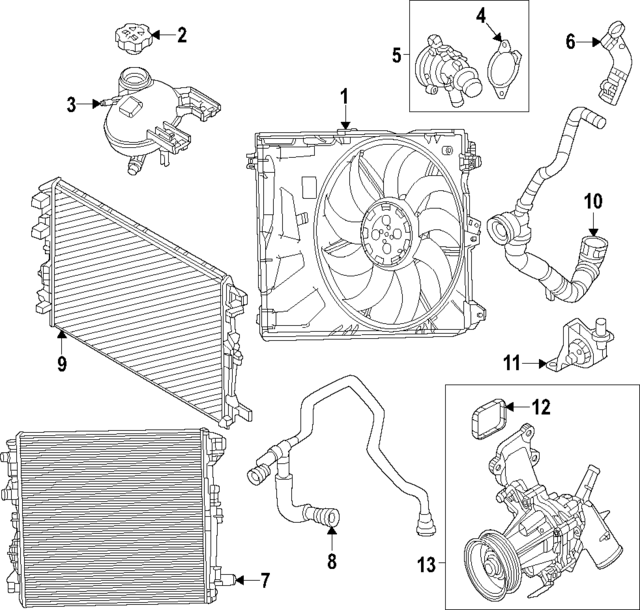 68475910AC - Cooling System: Fan Module for Mopar Image