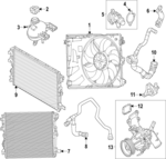 68475910AC - Cooling System: Fan Module for Dodge: Hornet Image