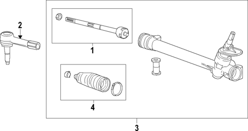 Steering Gear & Linkage for 2023 Chevrolet Bolt EUV #1