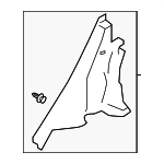 94043FJ002VH - Body: Lower Quarter Trim for Subaru: Impreza, WRX, WRX STI Image