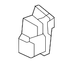 8V0886747DHW - Body: Guide for Audi: A3 Sportback e-tron, A6 allroad, e-tron Quattro, e-tron S, e-tron S Sportback, e-tron Sportback, Q3, Q4 e-tron, Q4 e-tron Sportback, Q7, Q8, Q8 e-tron, Q8 e-tron Sportback, RS Q8, RS5 Sportback, RS6 Avant, SQ7, SQ8, SQ8 e-tron, SQ8 e-tron Sportback Image