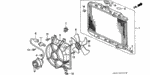 19010PR3023 - Electrical/Exhaust/Heater/Fuel: RADIATOR (DENSO) for Acura Image