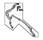 24105JL00A - : Positive Cable for Nissan: 370Z Image