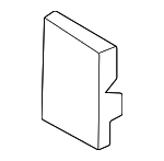 51477952249 - Body: Finish Panel Cover for BMW: 430i Gran Coupe, 430i xDrive Gran Coupe, i4, iX, M440i Gran Coupe, M440i xDrive Gran Coupe Image