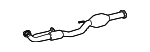 174100P380 - Exhaust: Converter &amp; Pipe for Toyota Image image