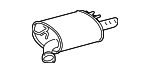 174300P562 - Exhaust: Muffler for Toyota Image image
