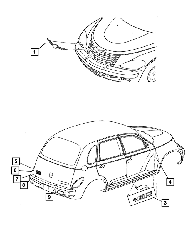 5116311AA - : Nameplate for Mopar Image