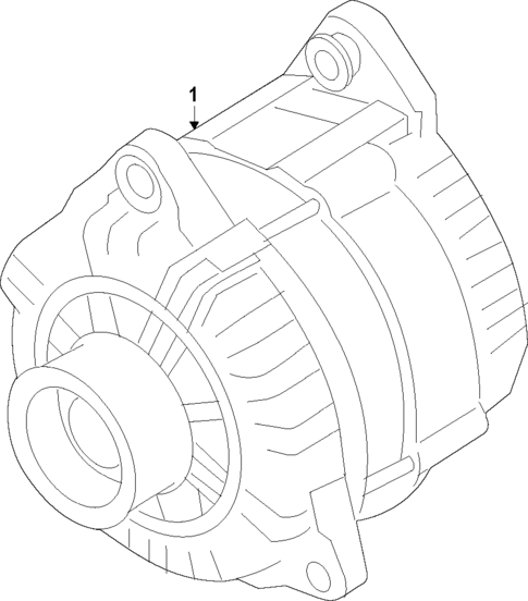 Alternator for 2015 Subaru Forester #1