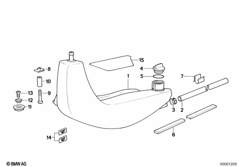 Expansion Tank for 1991 BMW-Motorrad K 1 #0