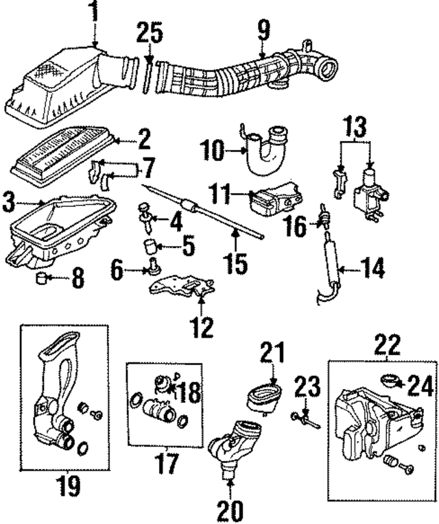36355P5M000 - : Vacuum Hose for Honda Image