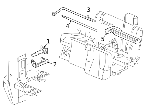 Jack & Components for 2002 GMC Yukon #0
