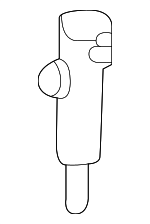 51168224806 - Body: Damper for BMW: 323Ci, 323i, 325Ci, 325i, 325xi, 328Ci, 328i, 328i xDrive, 328xi, 330Ci, 330i, 330xi, 335d, 335i, 335i xDrive, 335is, 335xi, M3, X3, X5 Image