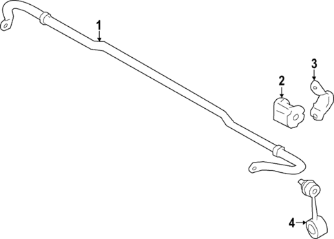 Stabilizer Bar & Components for 2023 Toyota GR86 #1