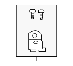 8119333120 - Electrical: Repair Bracket for Lexus: ES250, ES300h, ES350 Image