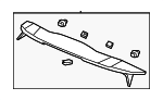 74910T5C023ZJ - : Spoiler for Honda: Fit Image