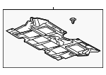 5141030120 - Body: Under Cover for Lexus: GS300, GS350, GS430, GS460 Image