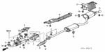 18176PT0003 - Electrical/Exhaust/Heater/Fuel: BOLT, CONVERTER (YUTAKA) for Acura Image