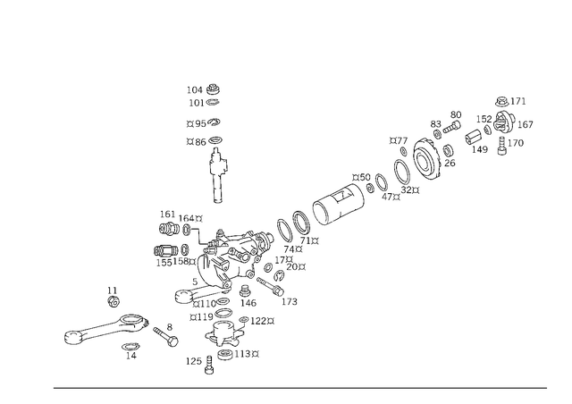 2024600600 - Steering: Steering for Mercedes-Benz: C220, C230 Image image
