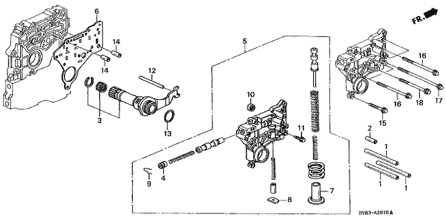 AT Regulator (3) for 1998 Acura CL #0