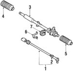 419812175 - : Tie Rod Assembly for Volkswagen: Scirocco Image
