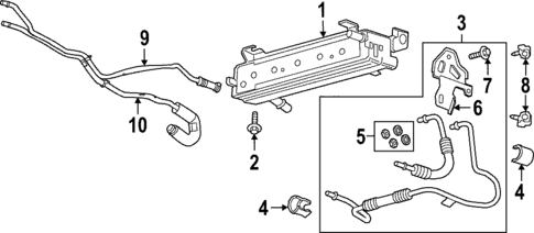 Oil Cooler for 2018 Lincoln Navigator #0