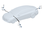 9051303 - Electrical Equipment and Instruments: Acceleration Sensor for Mercedes-Benz: 350SD, AMG GT 43, AMG GT 55, AMG GT 63 Pro, C43 AMG, C63 AMG S E Performance, CLE53 AMG, EQE 350, EQE 350 SUV, EQE 500 SUV, EQE AMG, EQE AMG SUV, EQS 450, EQS 580, EQS AMG, G500, G550, G580, G63 AMG, GLC43 AMG, GLC63 AMG S E Performance, Maybach S580, Maybach S680, S500, S580, S580e, S63 AMG E Performance, SL43 AMG, SL55 AMG, SL63 AMG, SL63 AMG S E Performance Image