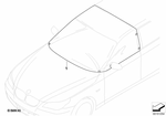 82150418577 - Retrofitting / Conversion / Accessories: Cover Outdoor for BMW: 228i, 228iX, 230i, 230iX, 320i, 320iX, 323Ci, 323i, 325Ci, 325i, 325xi, 328Ci, 328d, 328dX, 328i, 328iX, 328xi, 330Ci, 330e, 330i, 330iX, 330xi, 335d, 335i, 335is, 335iX, 335xi, 340i, 340iX, 428i, 428iX, 430i, 430iX, 435i, 435iX, 440i, 440iX, 525i, 525xi, 528i, 528iX, 528xi, 530i, 530xi, 535d, 535dX, 535i, 535iX, 535xi, 540i, 540iP, 545i, 550i, 550iX, Hybrid 3, Hybrid 5, M235i, M235iX, M240i, M240iX, M3, M4, M5, X1 28i, X1 28iX, X1 35iX Image image