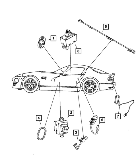 Switches for 2009 Dodge Viper #0