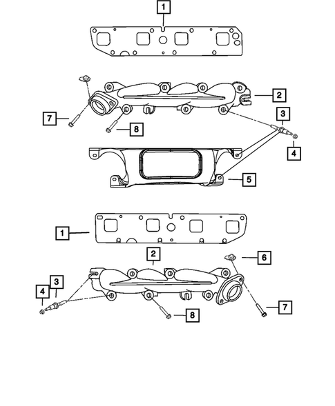 Manifolds and Vacuum Fittings for 2011 Jeep Grand Cherokee #0