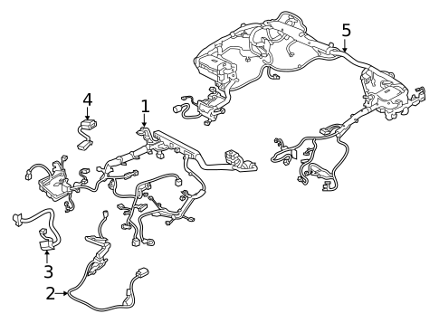 Wiring Harness for 2017 Jaguar XE #0