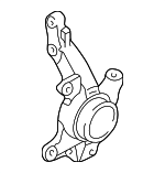 K2A333031A - : Knuckle for Kia: Sephia, Spectra Image