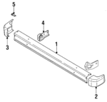 8942954962 - : Face Bar for Isuzu Image