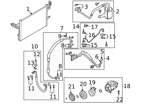 Gaskets & Sealing Systems for 2009 Ford Taurus #0
