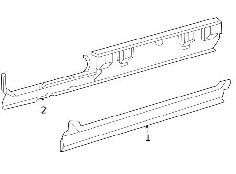 Rocker for 2006 Dodge Sprinter 2500 #0