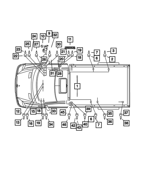 Wiring-Headlamp to Dash for 2007 Dodge Sprinter 2500 #1