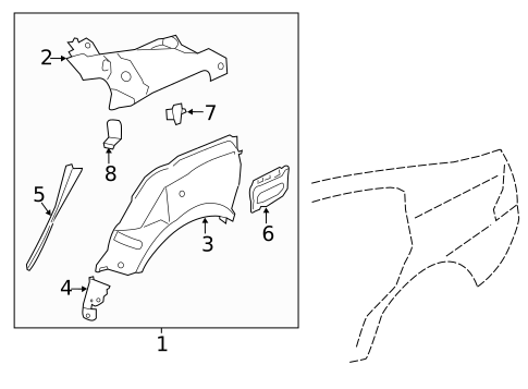 Inner Components for 2020 Jaguar XE #0