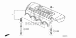 17121RRBA10 - Engine: COVER ASSY., ENGINE for Honda Image