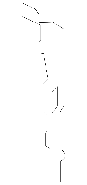BK3Z6128408C - Body: Ford Transit-250 Extension Support for Ford Image