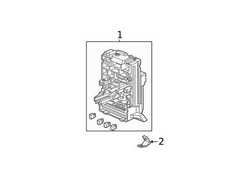 Electrical Components for 2006 Honda CR-V #1