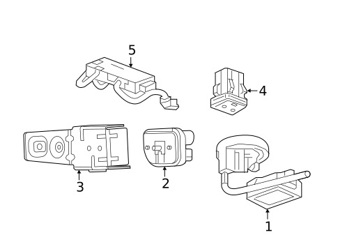 Alarm System for 2018 Cadillac XT5 #0