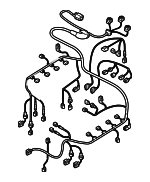 4L0971610AG - Electrical: Engine Harness for Audi Image