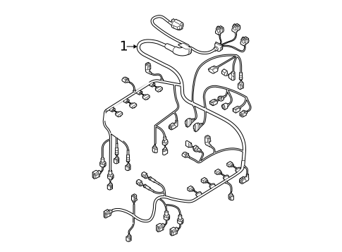 Wiring Harness for 2008 Audi Q7 #0
