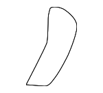 GMN88818X - Body: Seat Back Pad for Mazda: 6 Image