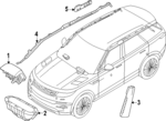 LR176865 - : Driver Inflator Module for Land Rover: Range Rover Sport Image