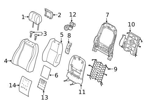 Heated Seats for 2022 Land Rover Range Rover Velar #2