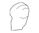 2016-2018 Toyota - Recline Cover