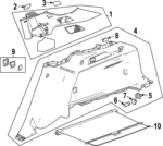 86568201 - : F Cap for Cadillac: LYRIQ Image