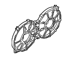 214831AA0A - Cooling System: Fan Shroud for Nissan: Murano, Quest Image