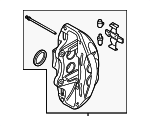 34108844341 - Brakes: Caliper Assembly for BMW Image